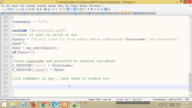 Tourism Guide Project PHP MYSQL Part 12 | By Pankaj Panjwani смотреть онлайн