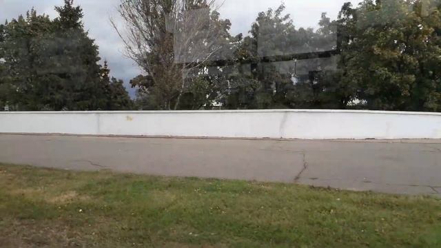 Поездка на троллейбусе БКМ-321, борт.№ 3088, марш.36