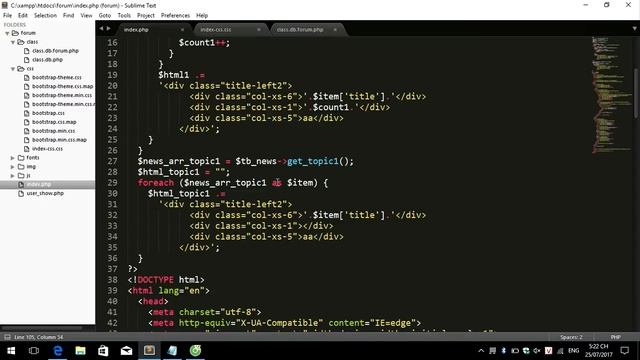 Create Forum Use PHP and Bootstrap Part 19 смотреть онлайн
