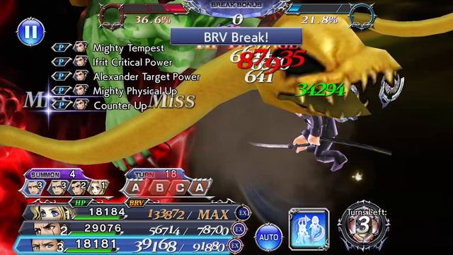 [DFFOO GLOBAL] Act3 Chapter11 Part2 Shinryu. Trio Celes, Gladio & Cor is enough. OK Ticket Mission! смотреть онлайн
