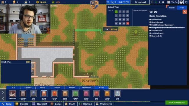 OKUL İNŞA EDİYORUZ! - Academia: School Simulator #1 смотреть онлайн