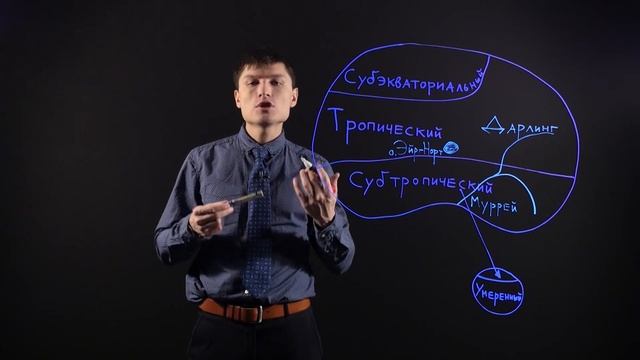 География 7 класс: Климат и внутренние воды Австралии смотреть онлайн