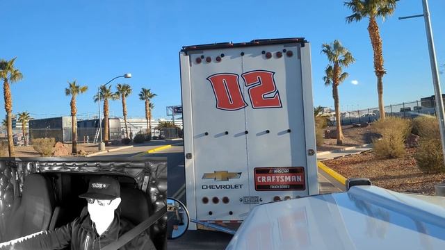 NASCAR Craftsman Truck Series Haulers Park at Las Vegas; Discussion Blaney, Lajoie, Chastain смотреть онлайн