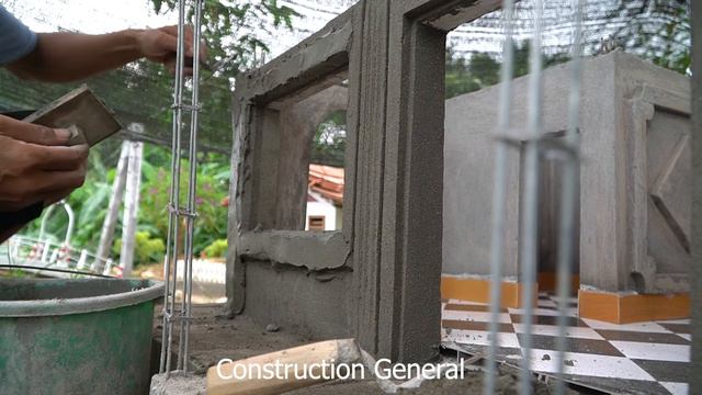 Двухэтажный мини дом: Строим первый этаж смотреть онлайн