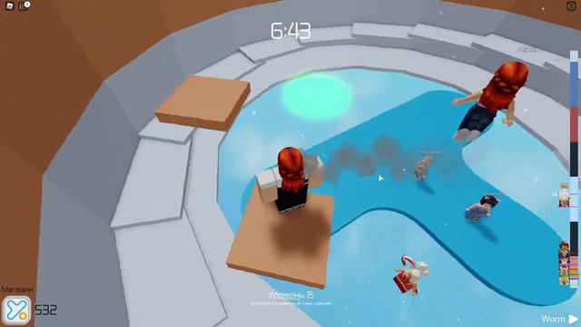 Я толстая??🤔 Челендж в других частях тела😆 //Roblox Tower of Hell смотреть онлайн