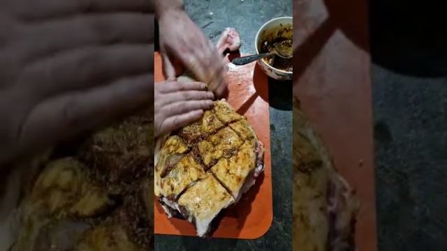 Сочная баранья нога запечённая в духовке !!! смотреть онлайн
