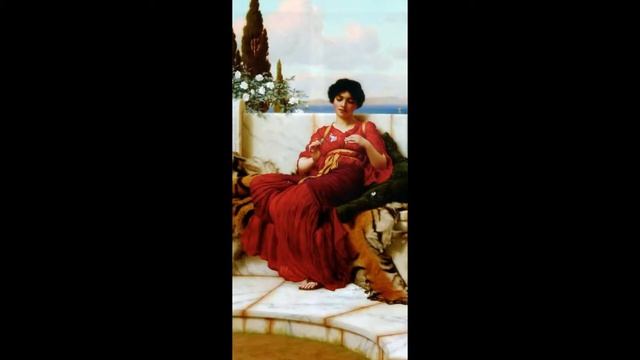 Женские портреты художника John William Godward смотреть онлайн