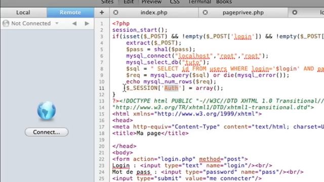 Tutoriel PHP : Sécuriser avec les Sessions смотреть онлайн
