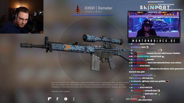 ohnepixel reacts to Montana Black opening 20 bravo cases. He got AK-47 Fire Serpent😱 (Translated) смотреть онлайн