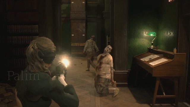 Resident Evil 2 Remake - Claire as 2B from Nier: Automata смотреть онлайн