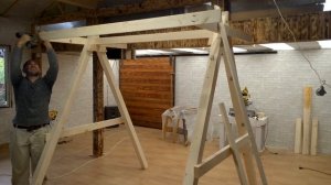 Качели для дачи.Качель своими руками.Изготовление и сборка