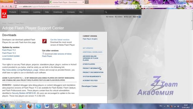 Как скачать, установить или обновить Adobe Flash Player смотреть онлайн