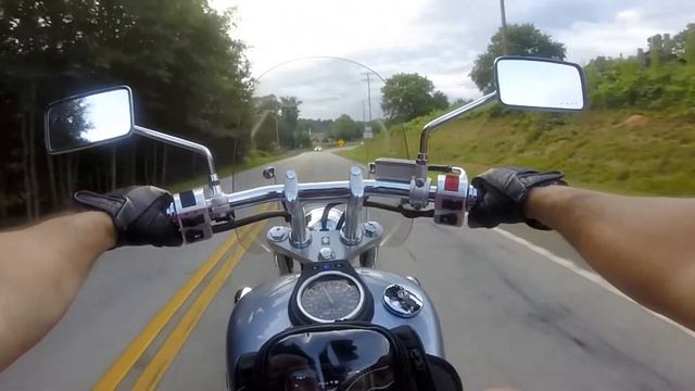 Suzuki Boulevard S40 Savage LS 650 Summer Evening Ride (continued) смотреть онлайн