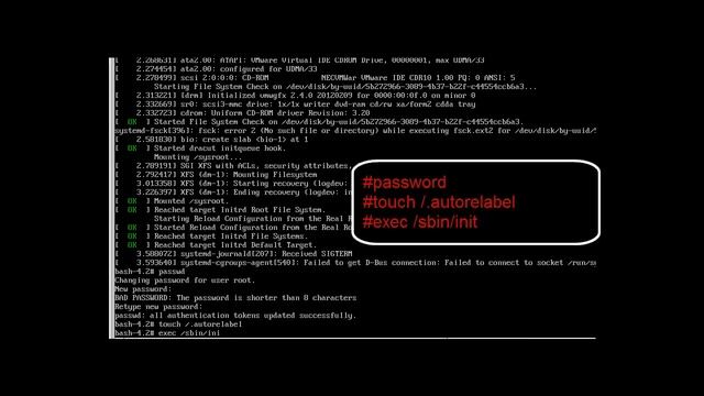 How to change root password centos смотреть онлайн