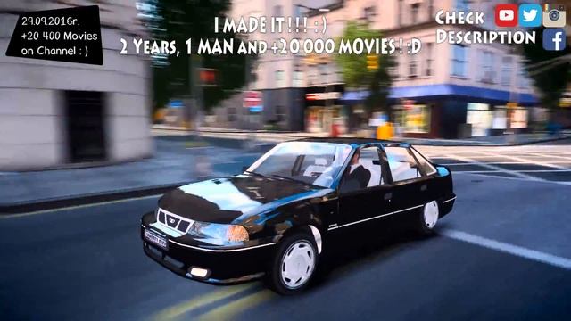 Daewoo Nexia DOHC - GTA WORLD YT +20 400 MOVIES _REVIEW смотреть онлайн