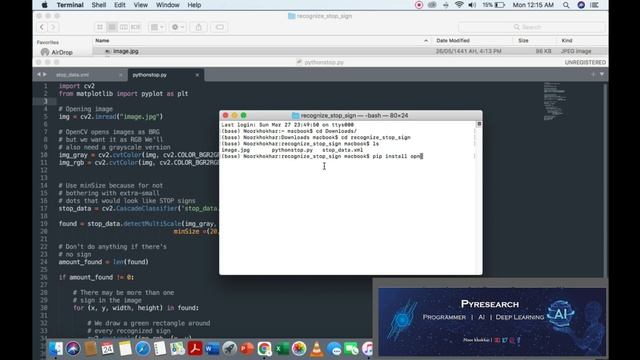 Detect an object with OpenCV Python смотреть онлайн
