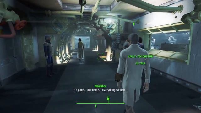 Fallout 4 - The beginning of atomic rapture! смотреть онлайн