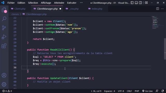 Formation PHP 8 : Comment écrire la méthode ReadAllClient sous PHP 8 - Vidéo Tuto смотреть онлайн