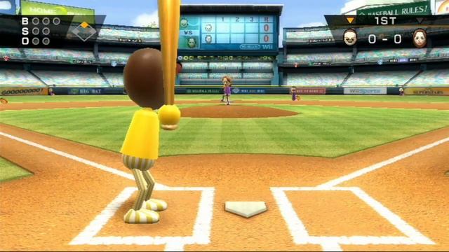 attempting to score 99 points - wii sports baseball смотреть онлайн