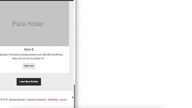 Infinite Scroll In Genesis Page Template смотреть онлайн