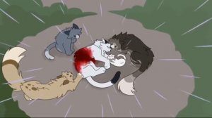 Коты-Воители Синегривка/Дроздовик клип Задыхаюсь (Синяя Звезда/Дроздовик)