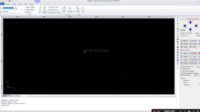 Import SHX Fonts to CypCut laser software смотреть онлайн