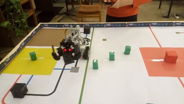 Перевозка грузов роботом Lego Mindstorms ev3 смотреть онлайн