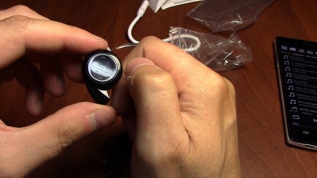 2 в 1 Bluetooth гарнитура + наушники с Aliexpress. Посылка из китая смотреть онлайн