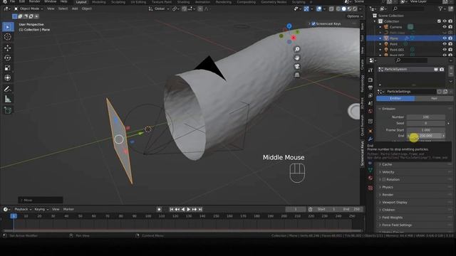 BLENDER 3.x #005 - Red Blood Cells animation (Displace, Emitter particles, force) смотреть онлайн
