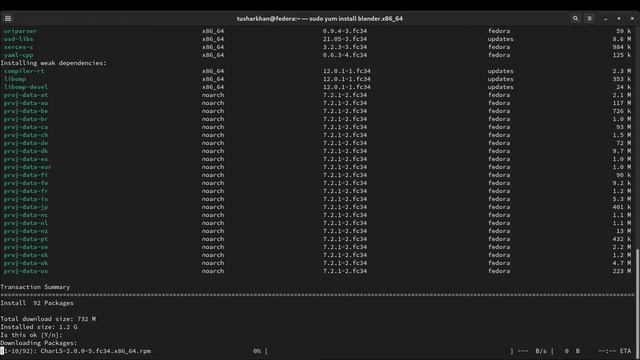 How download Blender || Blender Installation in Linux fedora 34 смотреть онлайн