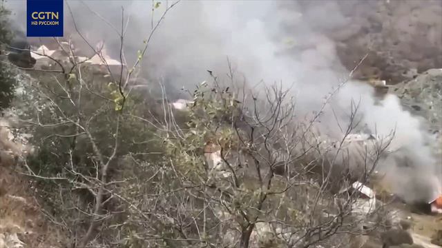Покидающие Карабах жители сжигают свои дома смотреть онлайн