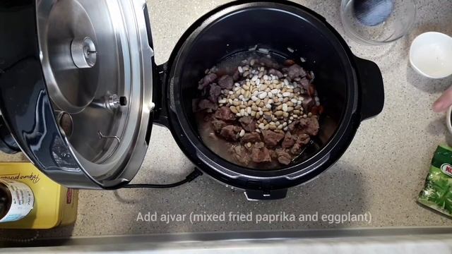 How to cook goulash with beans in Tefal multicooker? смотреть онлайн