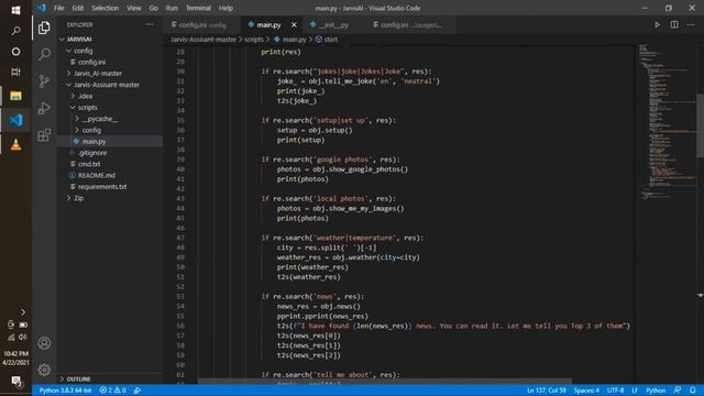 Jarvis AI - தமிழில் | Iron Man AI Assistant | Python | Electro Vision தமிழ் смотреть онлайн