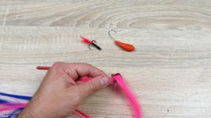 Снасть для ловли судака на тюльку. Изготовление мормышки на Судака