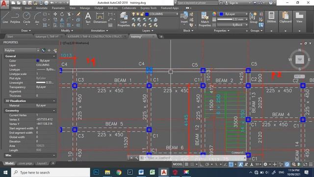 protastructure tutorial: how to import AutoCAD file to prota structure смотреть онлайн