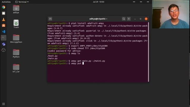 Introduction to IoT using ESP8266 and MicroPython - adafruit-ampy [by a high schooler] смотреть онлайн