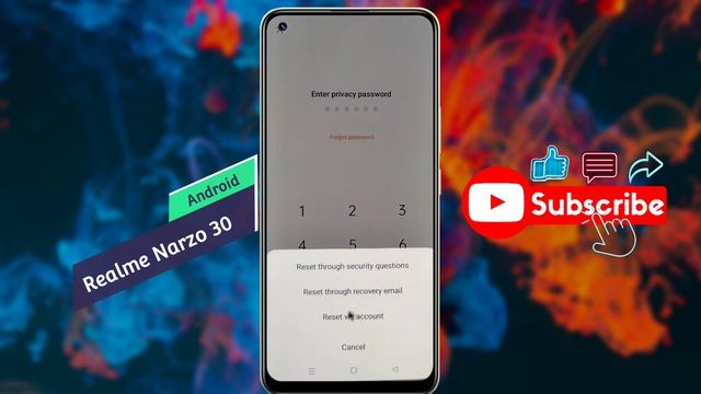 Realme Narzo 30 Private Safe Password Forgot | Realme Narzo 30 Private Safe Password Reset смотреть онлайн
