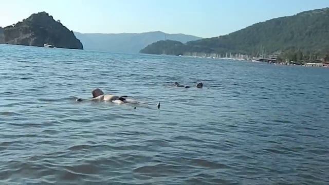 Мы просто лежали на морской воде в Турции, но тут внезапно устали и... смотреть онлайн