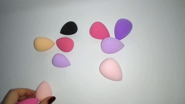 Спонж капля аналог Beauty Blender мини, средний, большой (сравнение размеров) смотреть онлайн