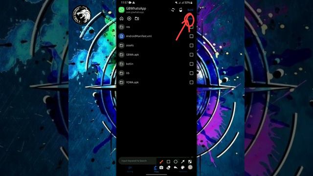 How to add Home Search icon changer | whatsapp tutorial | APK Editor | Yo GB FM base working 🔍 смотреть онлайн