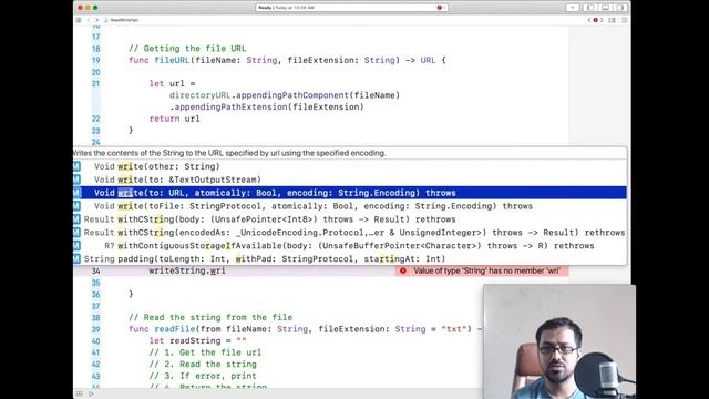 E001 iOS Quickie - Read Write Text from the text file смотреть онлайн