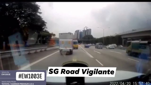 20apr2022 #EW1003E toyota harrier overtaking from road chevron upset horn by camcar & ebrake смотреть онлайн