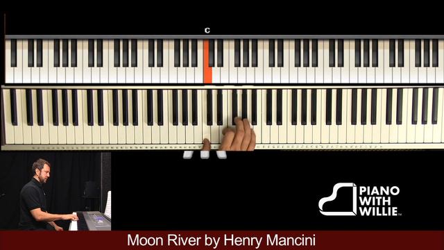 Piano Tutorial - Moon River by Henry Mancini смотреть онлайн