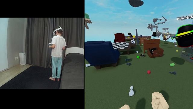 РОБЛОКС VR Hands - ВИРТУАЛЬНАЯ РЕАЛЬНОСТЬ В РОБЛОКСЕ смотреть онлайн