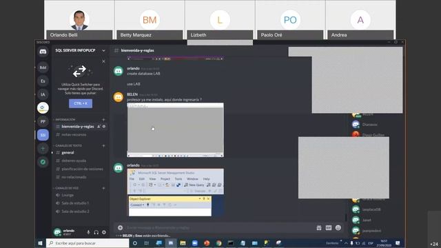 InfoPUCP SQL server S1 27092020 Parte 2 смотреть онлайн