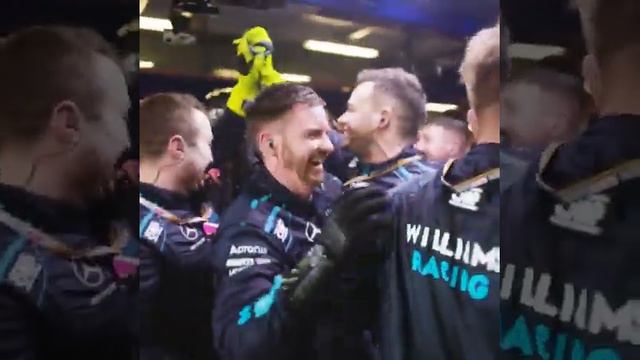 Williams celebrations for the P10 of Albon | #AusGP | Formula 1 смотреть онлайн