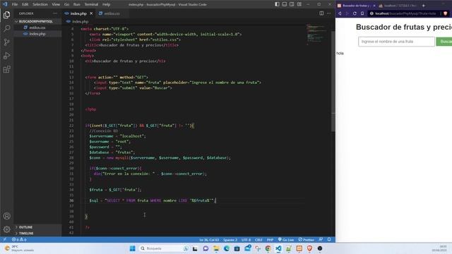 Como hacer un buscador con PHP y MySQL смотреть онлайн