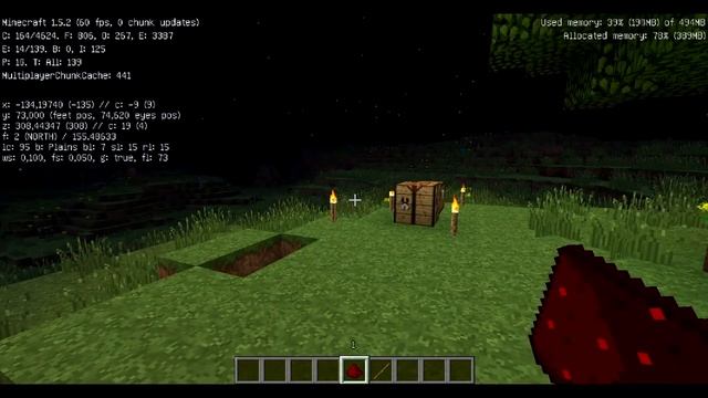 Как сделать красный факел в Minecraft ?! смотреть онлайн