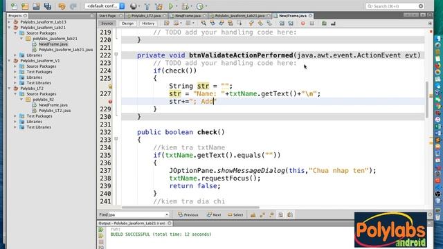 Lập trình Java Swing (java3) - Video6 - Xử lý validate với Radiobutton, Combobox, checkbox смотреть онлайн