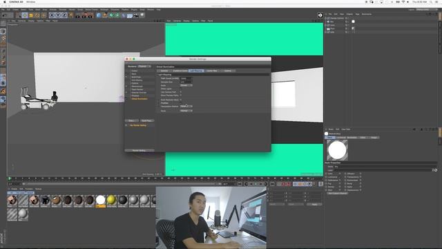 Physical Render: Visualizing Day Interior Lighting in Cinema 4D смотреть онлайн